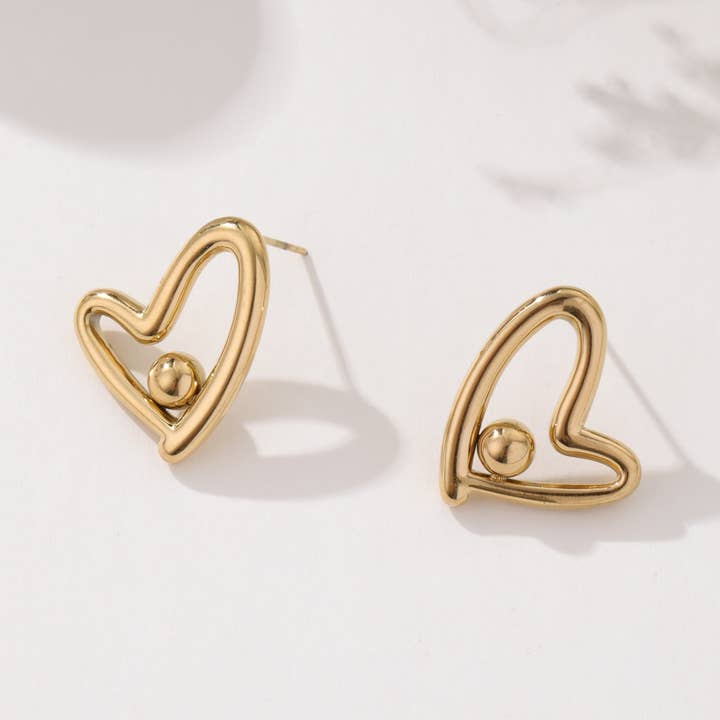 Henrietta stud earrings for wholesale by Lovelika