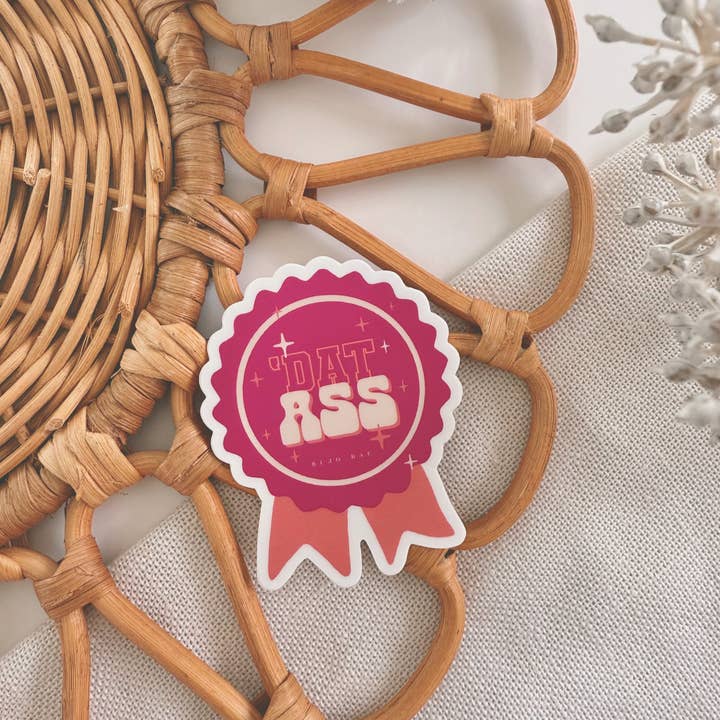 Prix DAT ASS | Autocollant en vinyle pour la vente par Bujo Bae