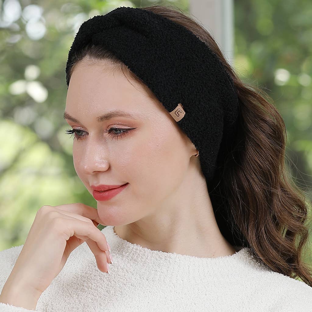 Solid Color Twist Knot Headband  for wholesale on Faire12