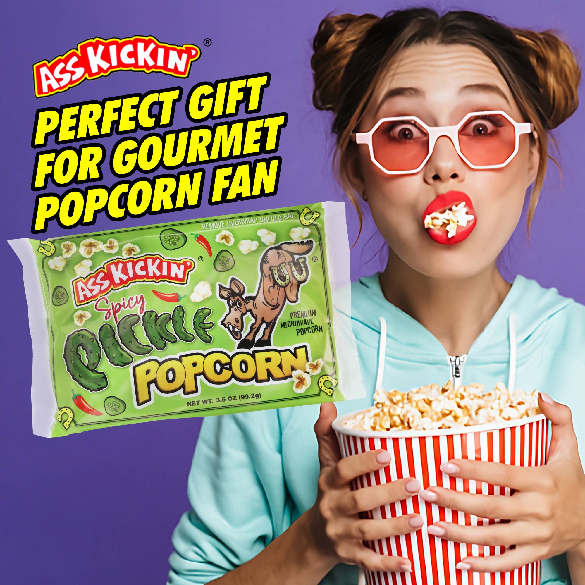 Southwest Specialty Food - Wholesale Popcorn - Ass Kickin’ Spicy Pickle Popcorn4