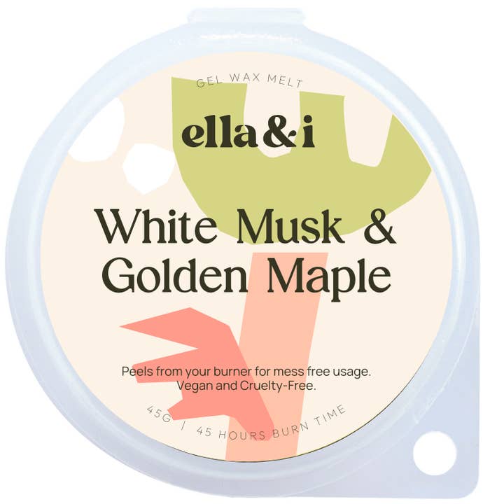White Musk and Golden Maple Gel melt for wholesale by Ella And I