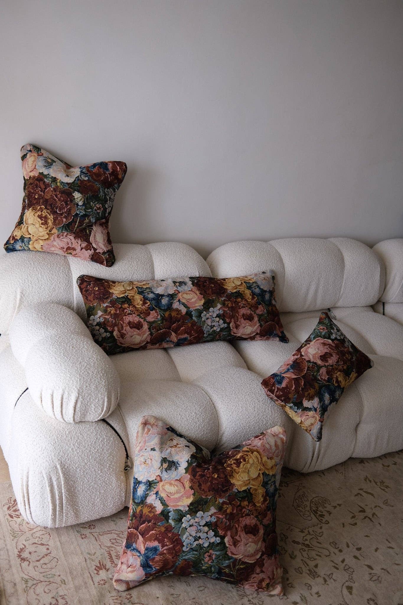 Twenty Third by Deanne - Wholesale Lumbar Pillow - Rosalie Reversible Tapestry Lumbar10