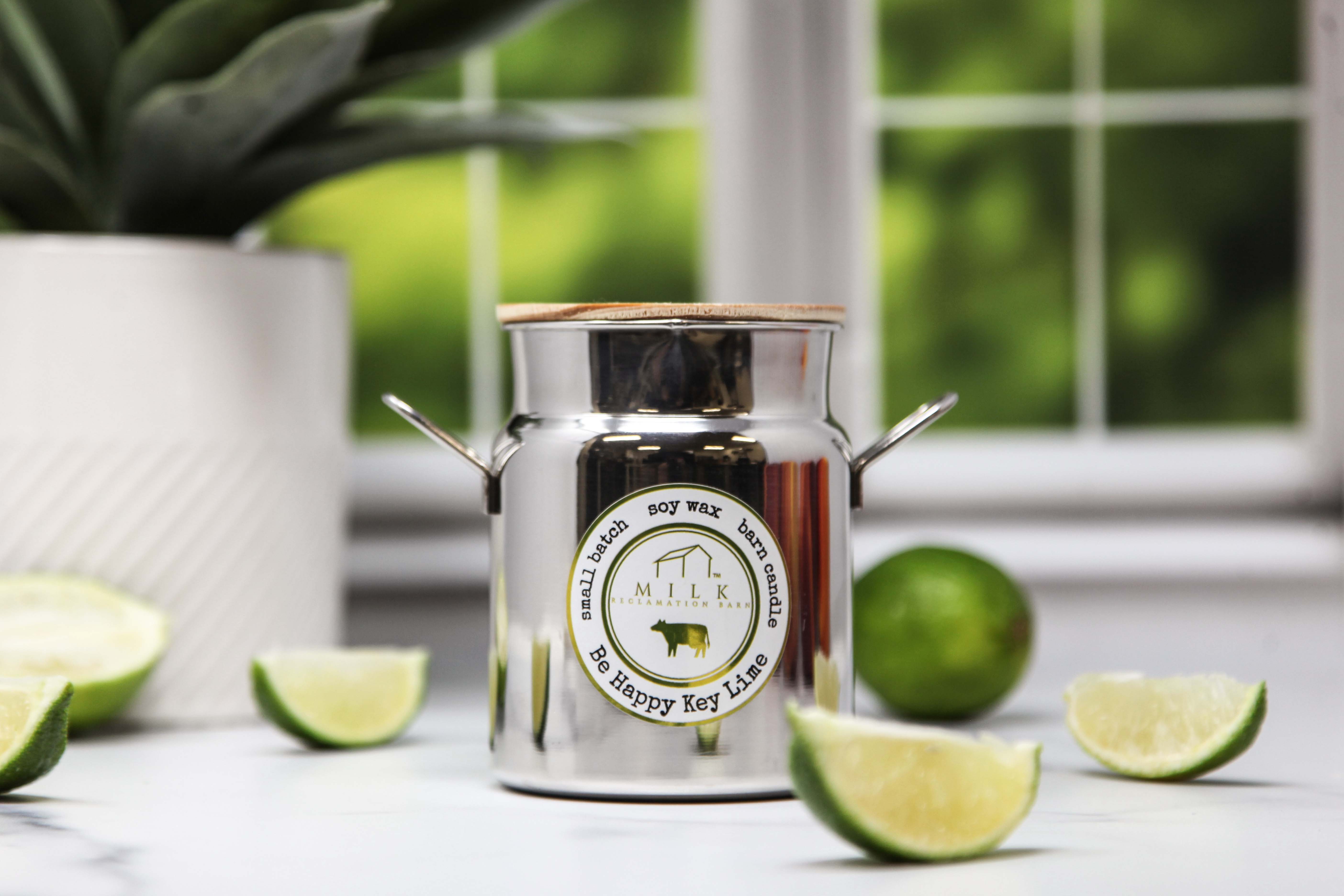 Milk Reclamation Barn - Wholesale Jar/Filled Candle - Stainless Milk Churn Candle - 12.5 oz44