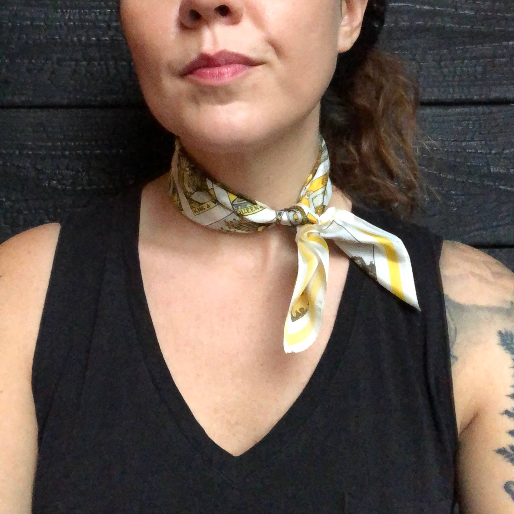 Curious Prints - Wholesale Scarf - Women's - 100% Silk Scarf Tarot Card Bandana Tapestry1