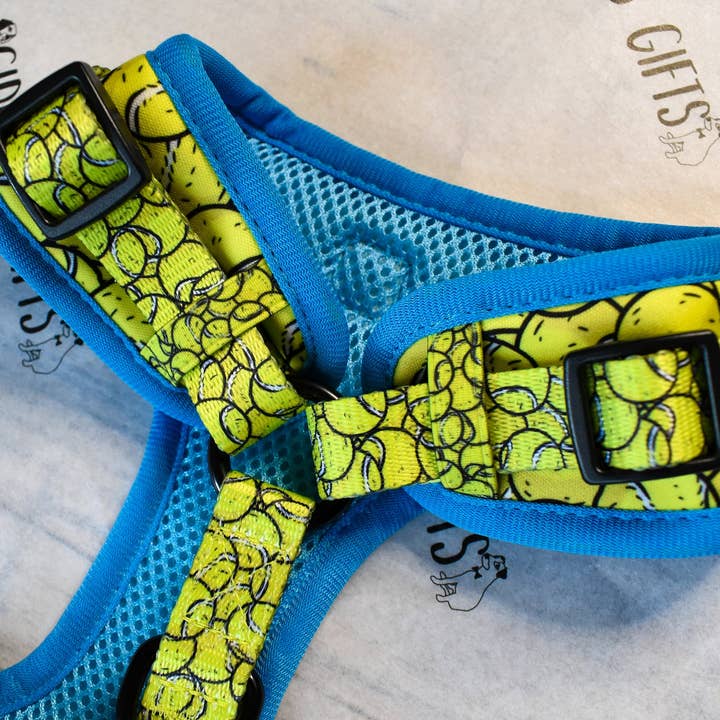 Giddings Gifts - Wholesale Pet Harness - Dog - Tennis Ball Dog Harness