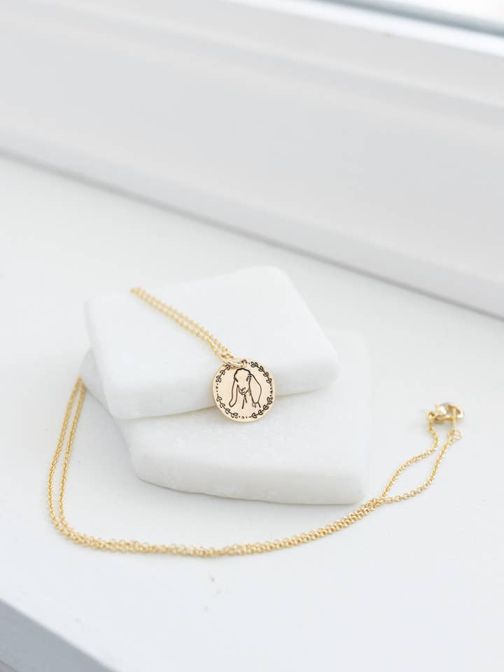 Goat Necklace - Farm Animal-inspired Jewelry for wholesale by Rachelle-isms