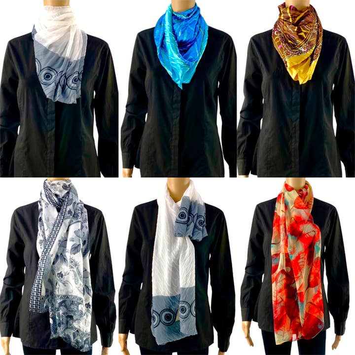 Salzmann Restwaren GmbH - Wholesale Scarf - Women's - Scarves and shawls11