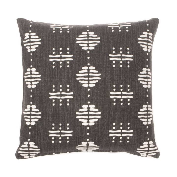 Housse de coussin Nala Anthracite pour la vente par Tikauo