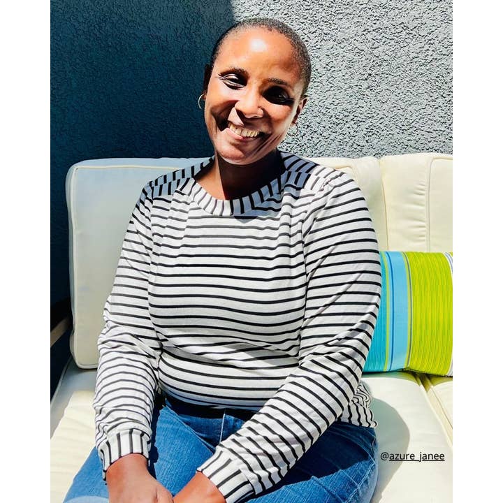 Lacson Ravello - Wholesale Sweatshirt - Women's - Arva Sweatshirt - Stripe12