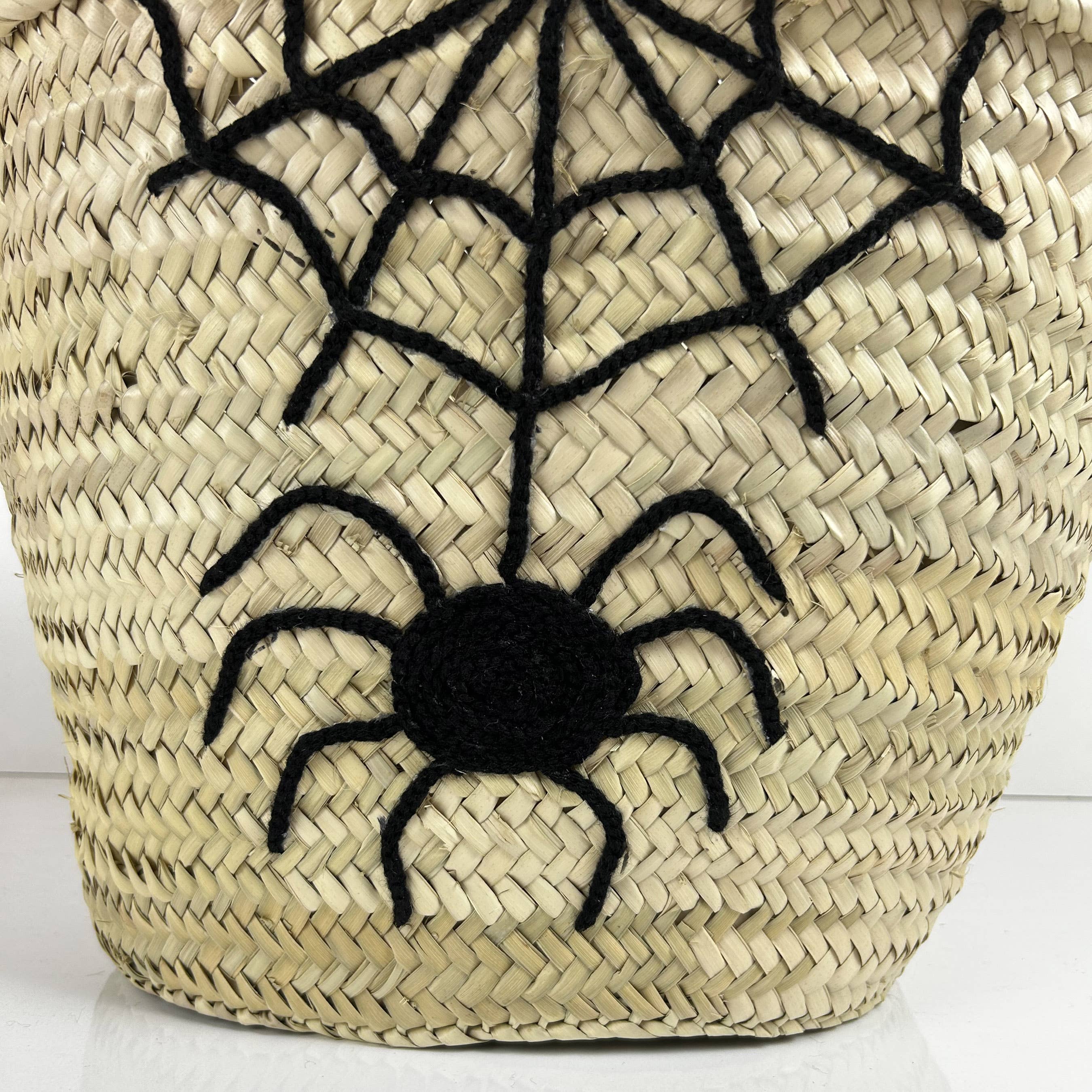 ProHandmadeDesign - Vente Sac de plage - Halloween : sac en paille personnalisé pour une astuce ou une friandise17