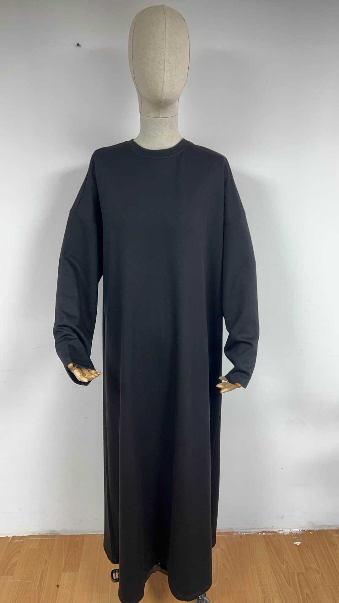 Aawoe Abaya – wholesale Hijab – Women’s – Elegant Abaya Dress With Long Sleeves - 2442-ROB7
