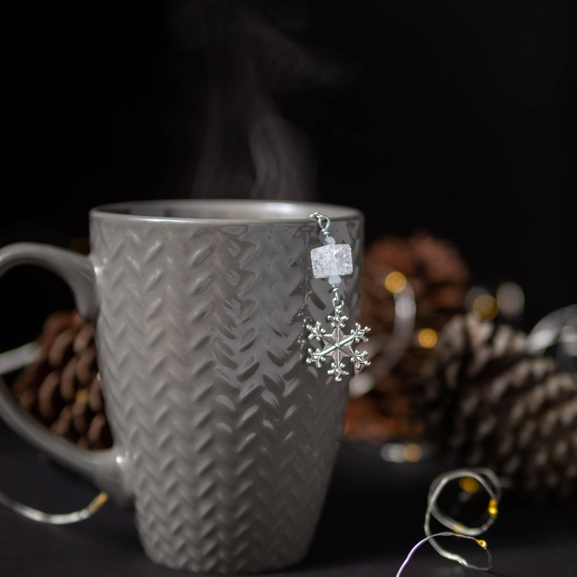 Kinley Jewelry - Wholesale Tea Strainer/Infuser - Tea Infuser Winter Snow Charmed Kitchen or Holiday Gift 6