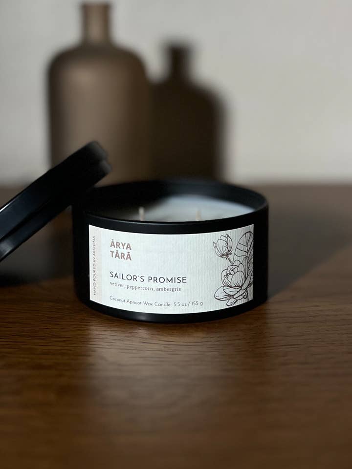 Sailor's Promise Candle for wholesale by Arya Tara