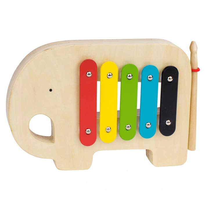 Chronicle Books - Wholesale Musical Toy - Kids & Baby - Wooden Elephant Xylophone