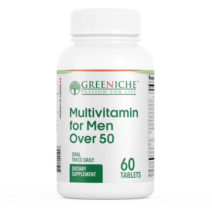 Greeniche Natural Health - Wholesale Oral Supplement/Vitamin - Multivitamins for Men Over 501
