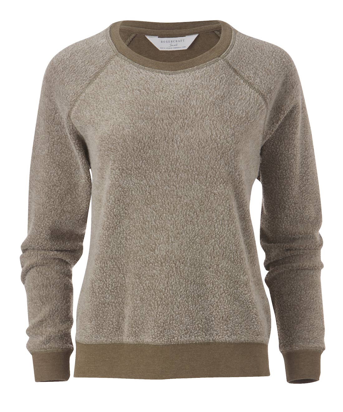 Boxercraft - Wholesale Sweatshirt - Women's - Ladies Fleece Out Crew: Solid4