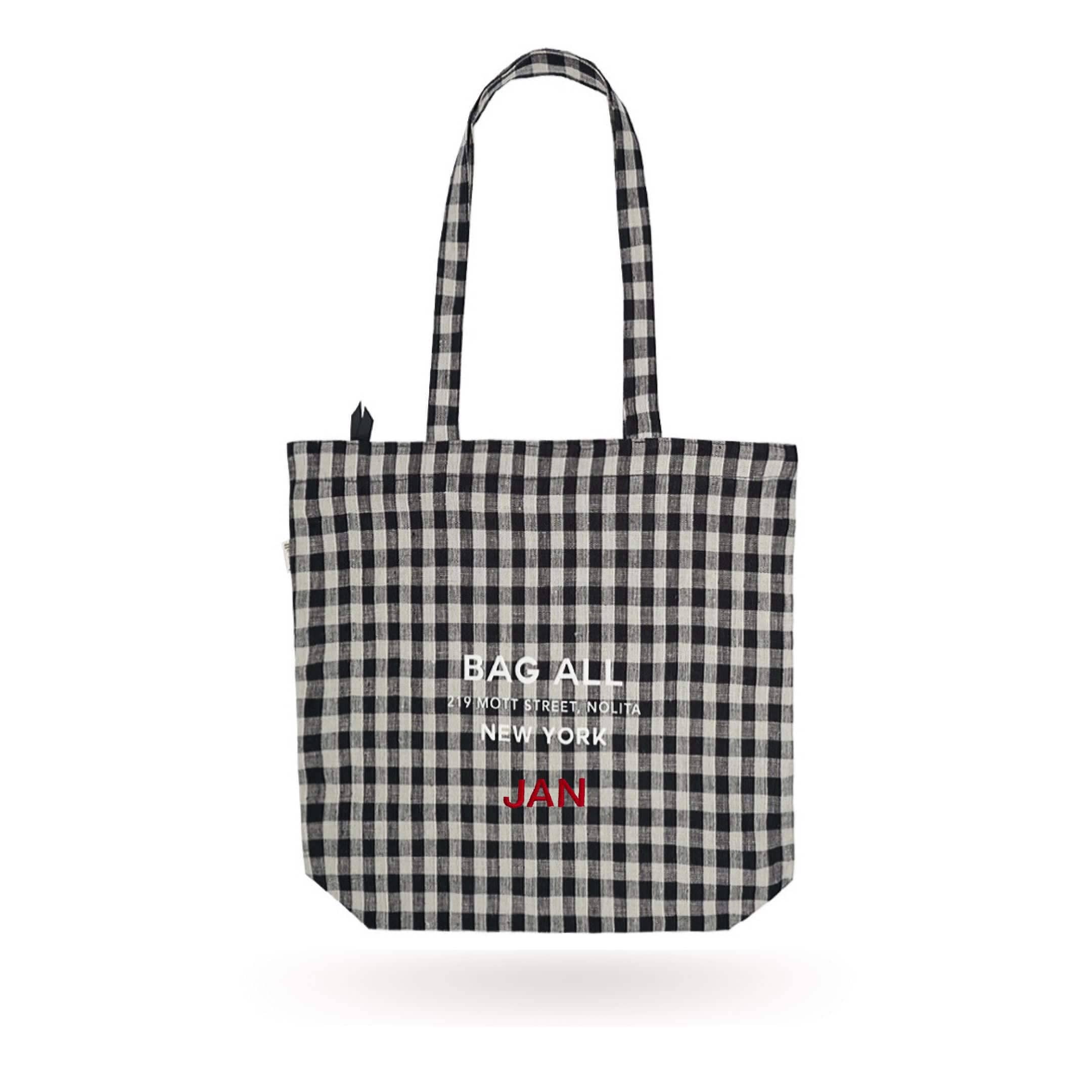 Wholesale New York City Tote with Zipper and Inside Pocket
