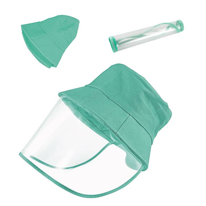 Kids Boys Girls Safety Full Face Shield Protection Cover Anti-Splash Sun Hat Cap for wholesale by AICase