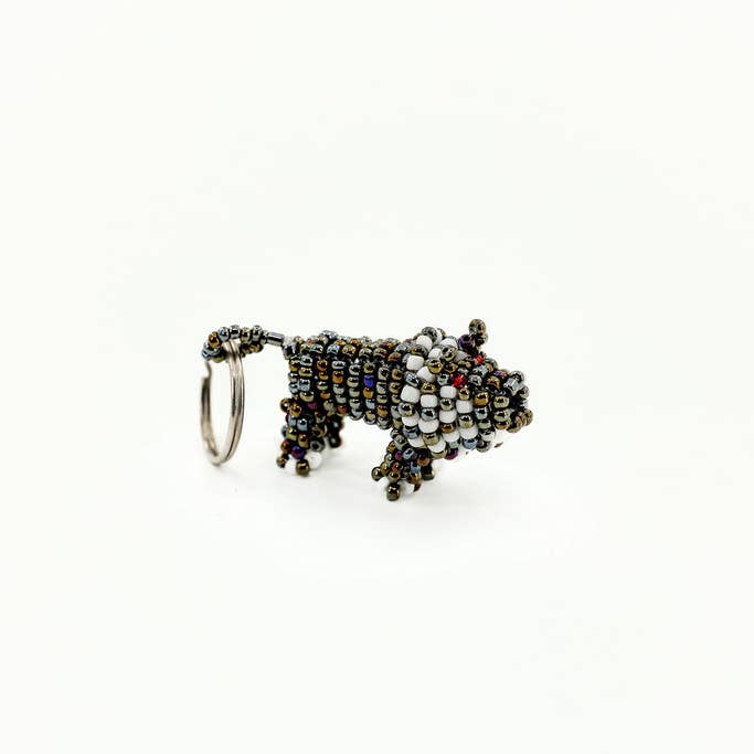 Gitzell FairTrade - Wholesale Keychain - Unisex - Keychain, safari animal - Set of 124