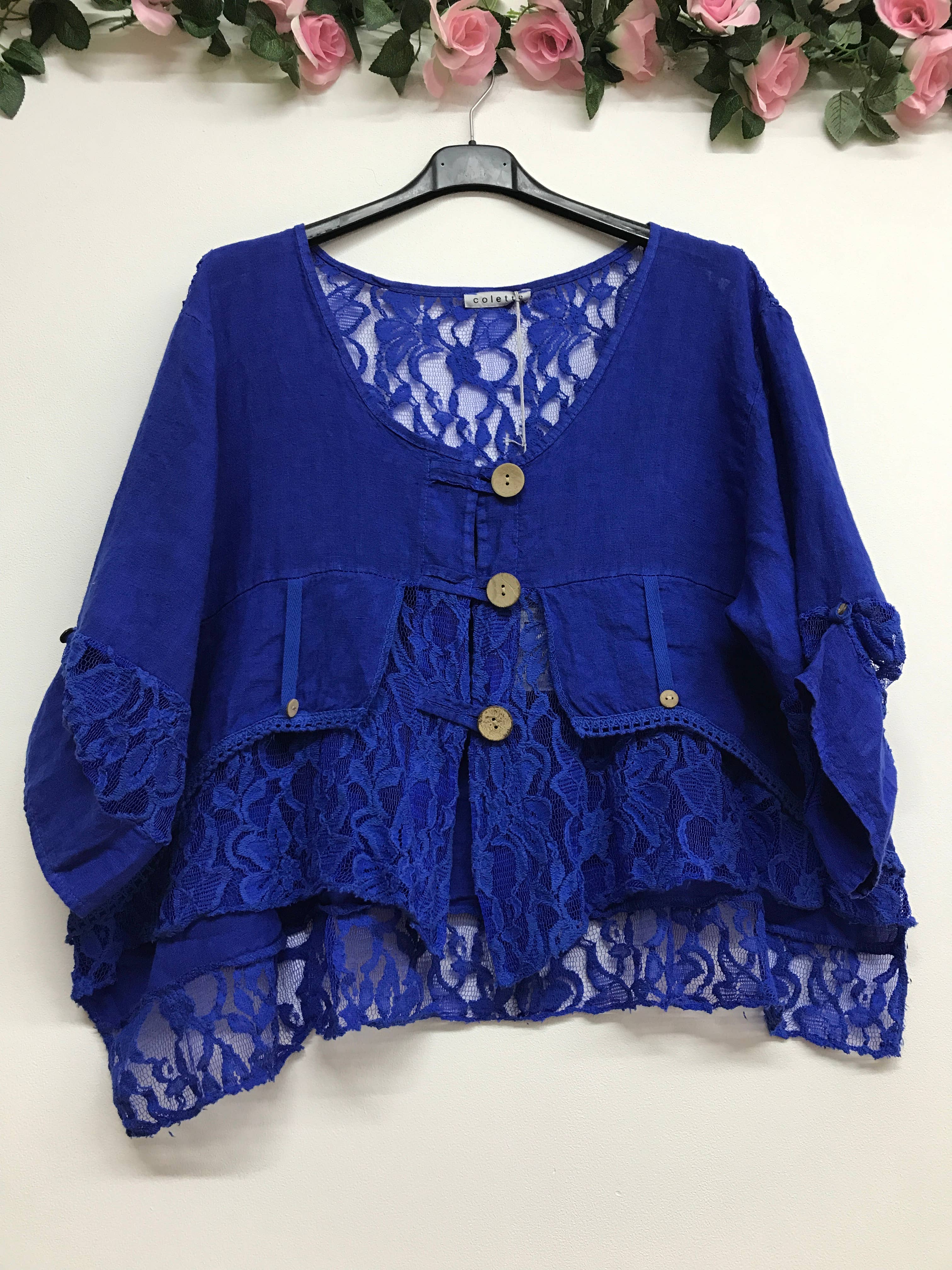 LINEN & COTTON HOUSE - Wholesale Jacket - Women's - VEST IN LINEN 9207 SPRING SUMMER6