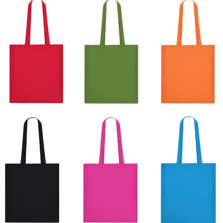 MANIFOL - Wholesale Top Handle Bag - Women's - COTTON TOTE BAG 36X40CM 6 COLORS0