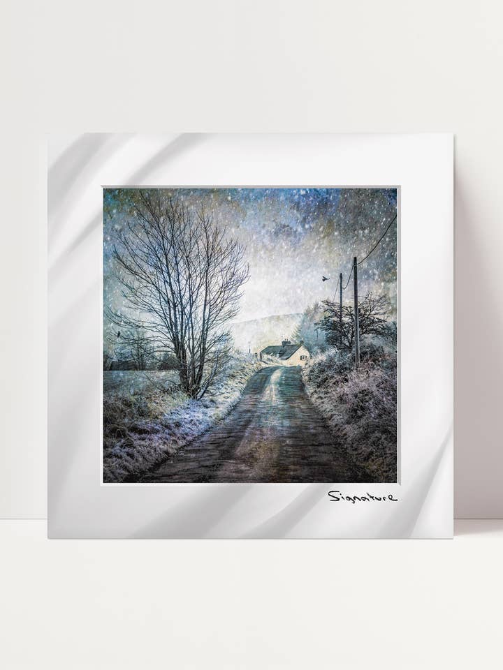 Hiver Kippen pour la vente par Ecosse Encaustics Cards