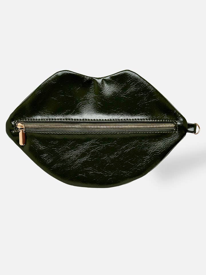 The Blake Lip Pouch — Olive Green for wholesale by David Stesner ArtHouse