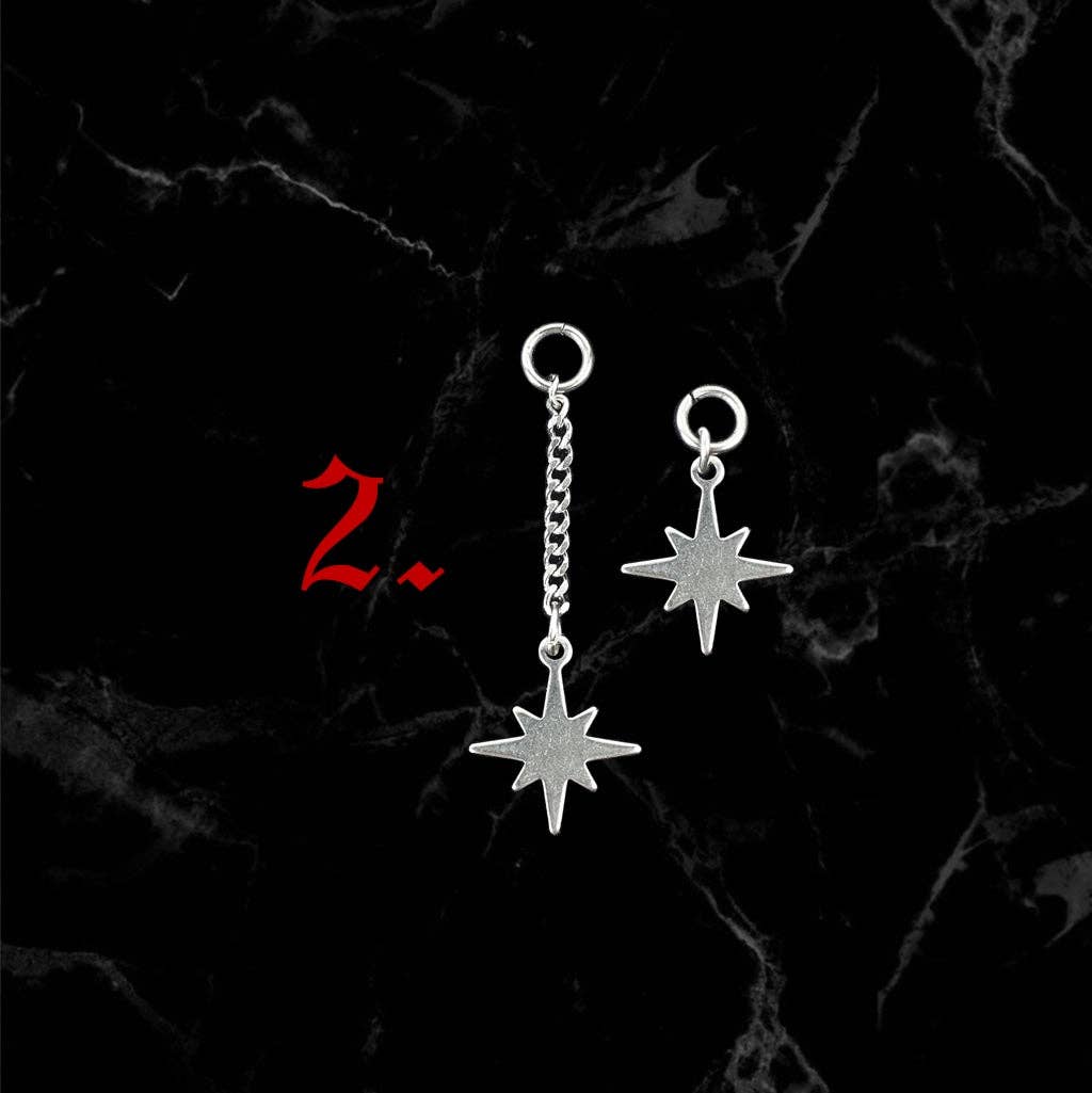 While Odin Sleeps - Wholesale Hangende/ronde oorbellen - Bouw je eigen hoepels (staal)1