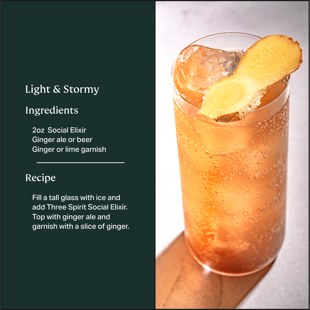 Three Spirit - Wholesale Non-Alcoholic Spirits/Wine/Beer - Social - Functional Non Alcoholic Spirit (6x16.9oz)7