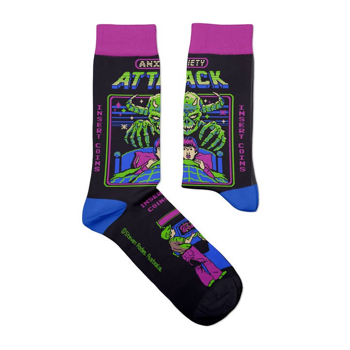 Sock Affairs - Wholesale Socks - Unisex - Anxiety Attack Socks2