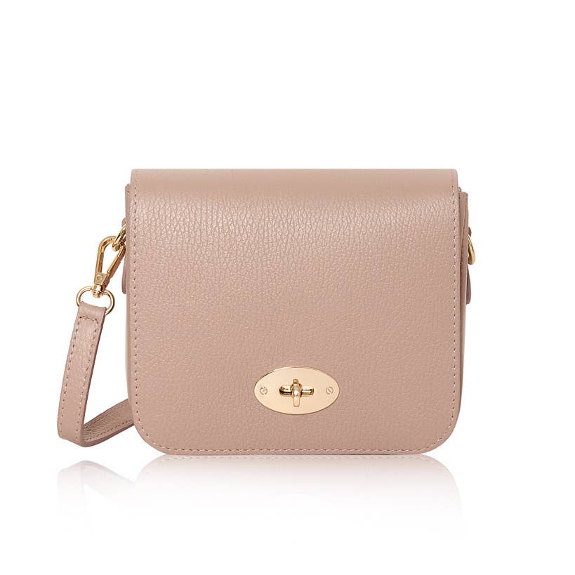 MONTTE DI JINNE - Wholesale Crossbody Bag - Women's - Italian Genuine Leather Crossbody Bag with Metal Clasp8