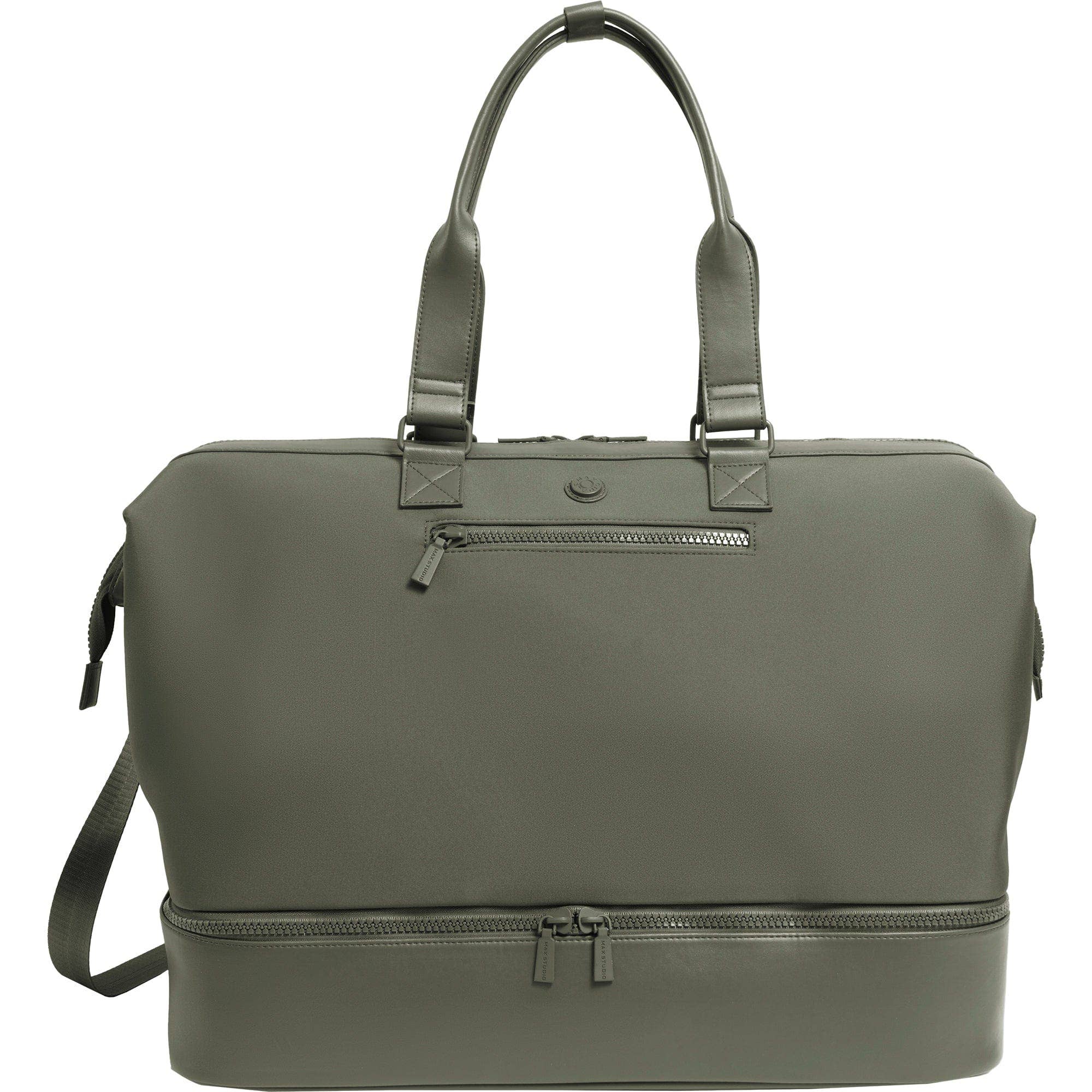 Magid - Wholesale Weekender Bag - Women's - Max Studio Sport Nylon & Faux Leather Drop Bottom Duffel Bag107