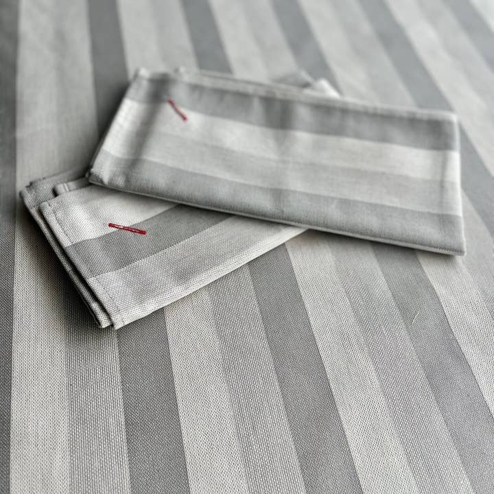 Dresseur de tables - Vendita all'ingrosso Tovaglioli da tavola in stoffa - Asciugamano con asola BLANQUETTE - 100% cotone17