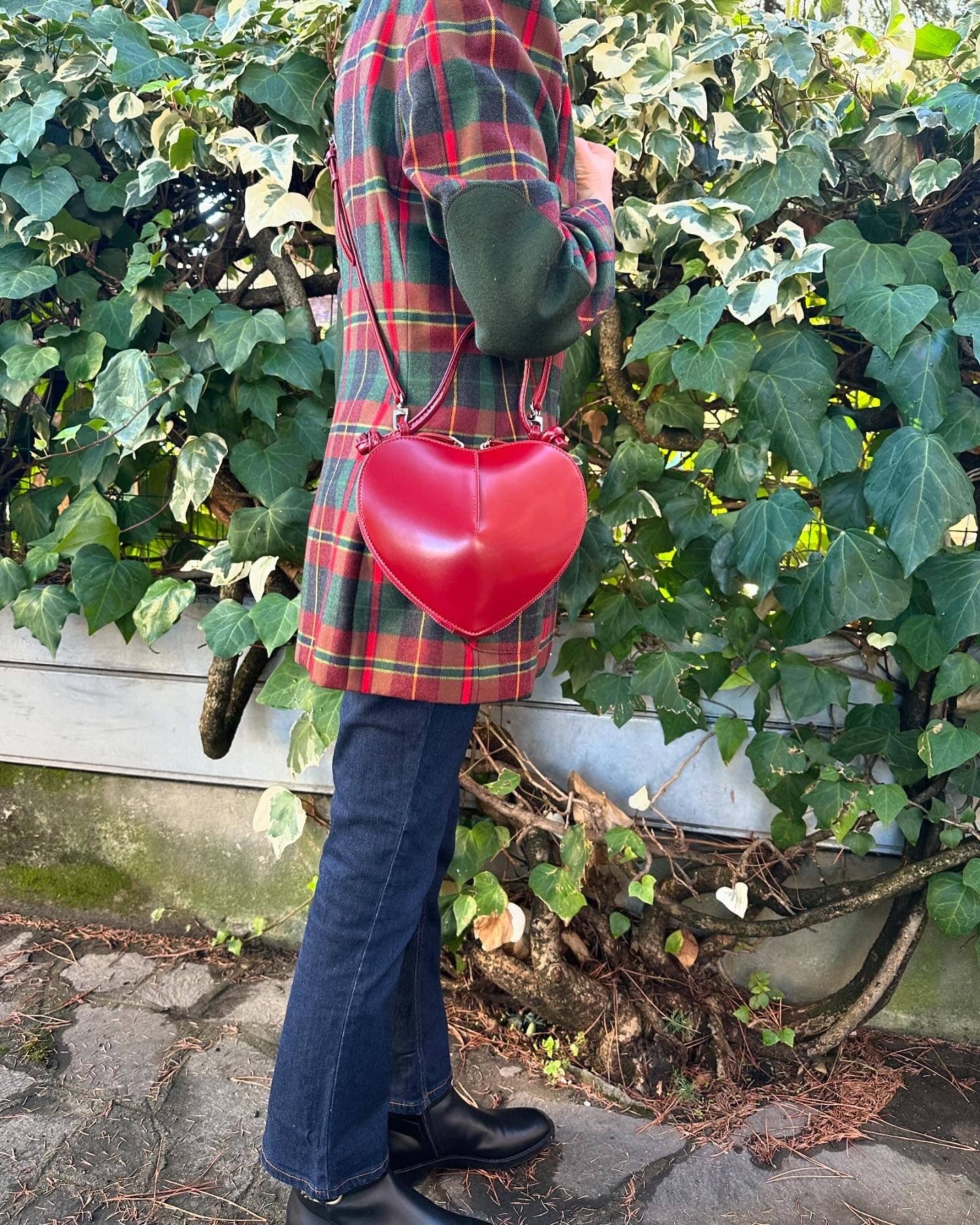 Zhade – Engroshandel Skuldertaske – til kvinder – LOVE - ægte lædertaske2