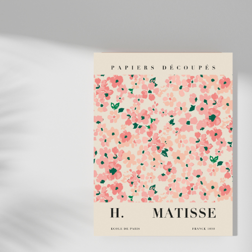 Barbara Decor - Wholesale Poster - 18x24" Poster, Vintage Henri Matisse, Flower Blossoms Art1