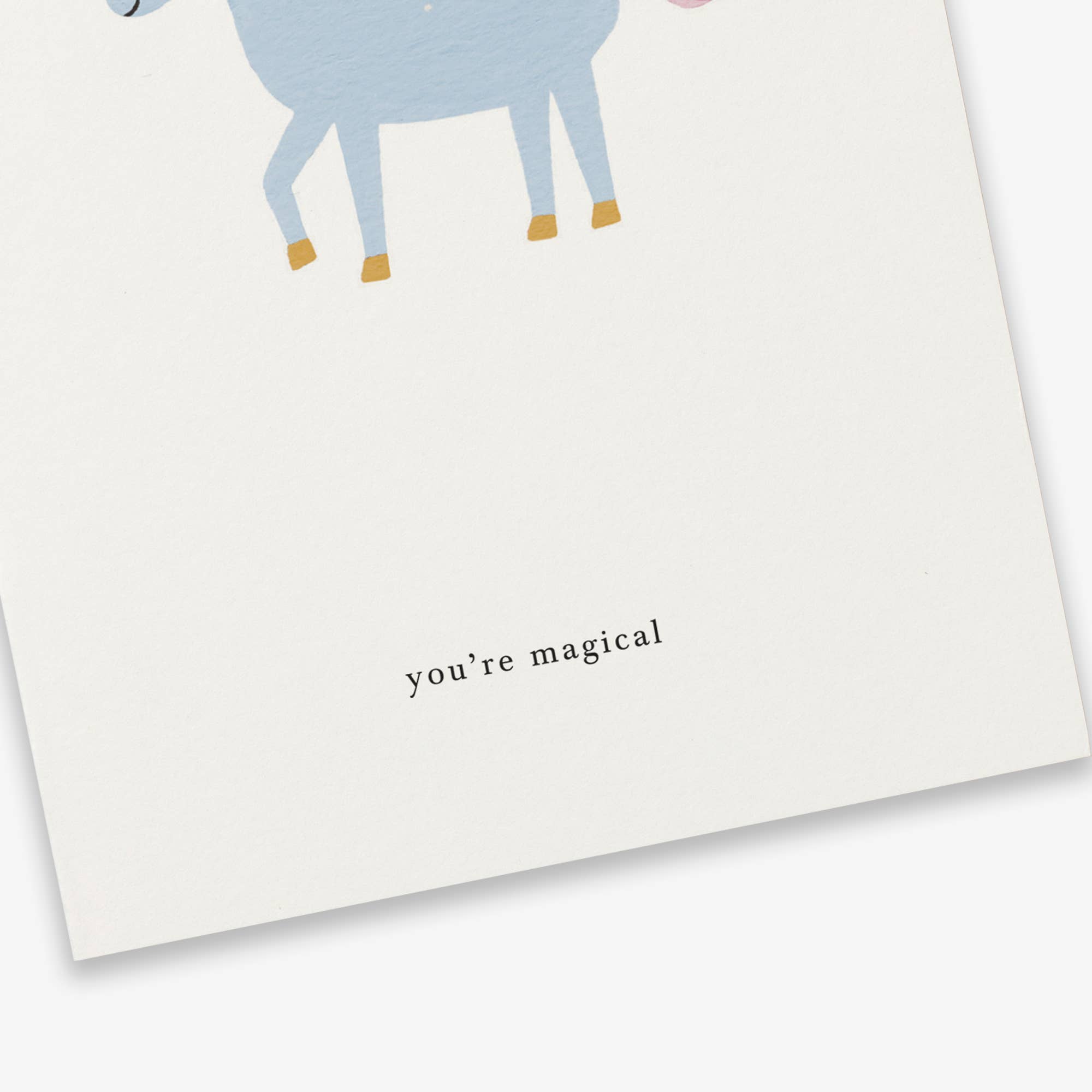 Kartotek Copenhagen - Wholesale Everyday Greeting Card - Greeting Card // Unicorn (you're magical)1