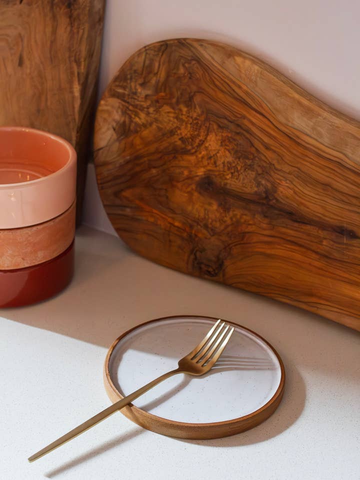 Ceramic Cake/Side Plate for wholesale by Calico Collective