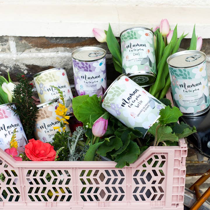 MauvaisesGraines - Wholesale Plant Seeds - “Mom I love you” seed kit made in France2