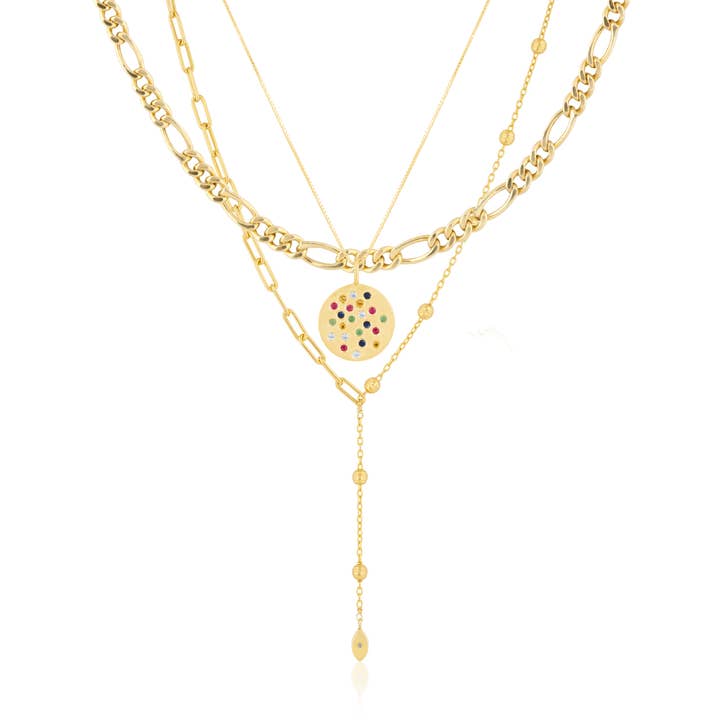 PRE ORDER: nora | necklace set for wholesale by Ela Rae Jewelry Llc.