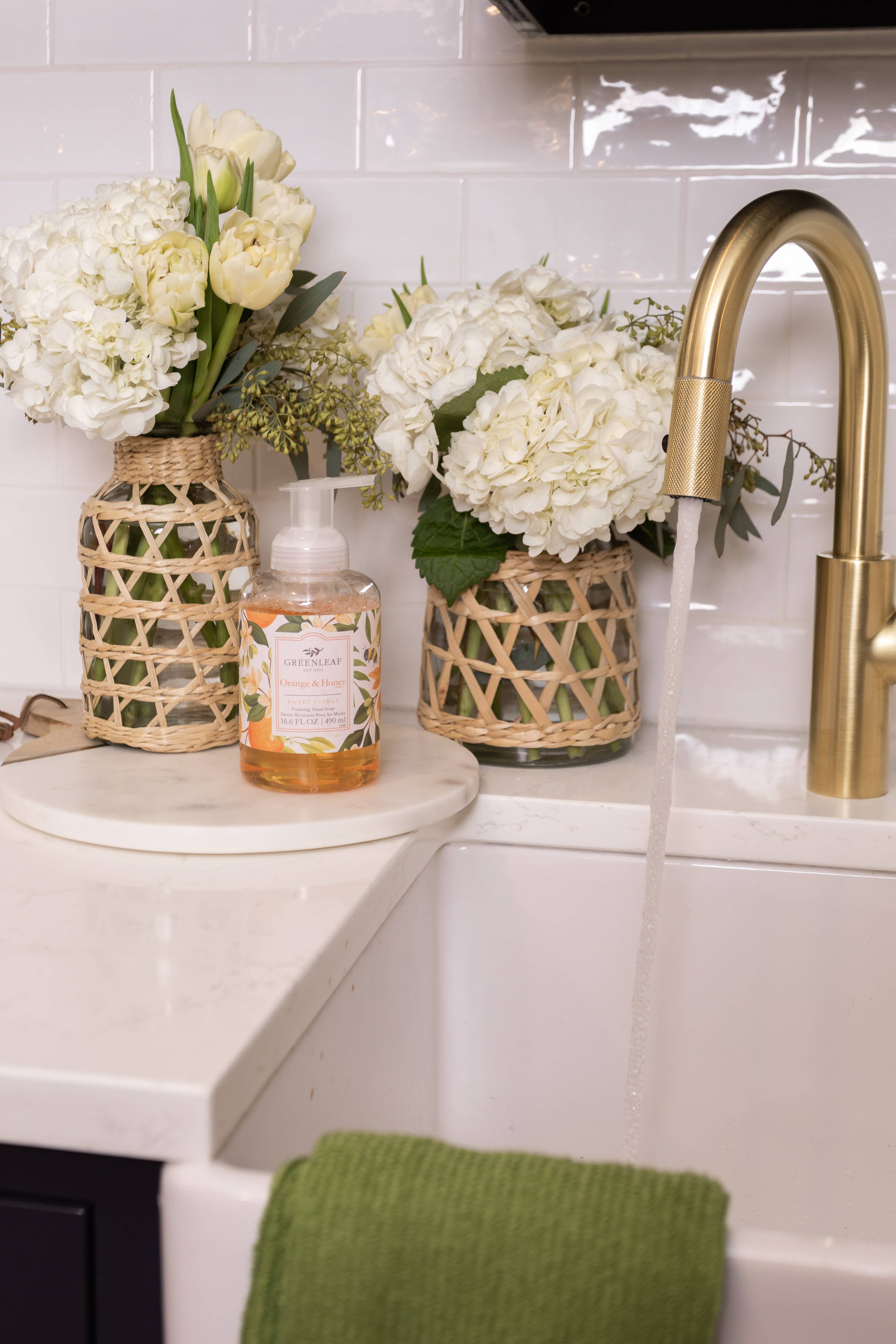 Greenleaf Gifts - Wholesale Hand Soap/Wash - Orange & Honey Foaming Hand Soap 4 Pack4