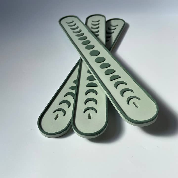 AlphaGrayArt - Wholesale Incense Holder - Jesmonite Moon Phase Incense Holder6