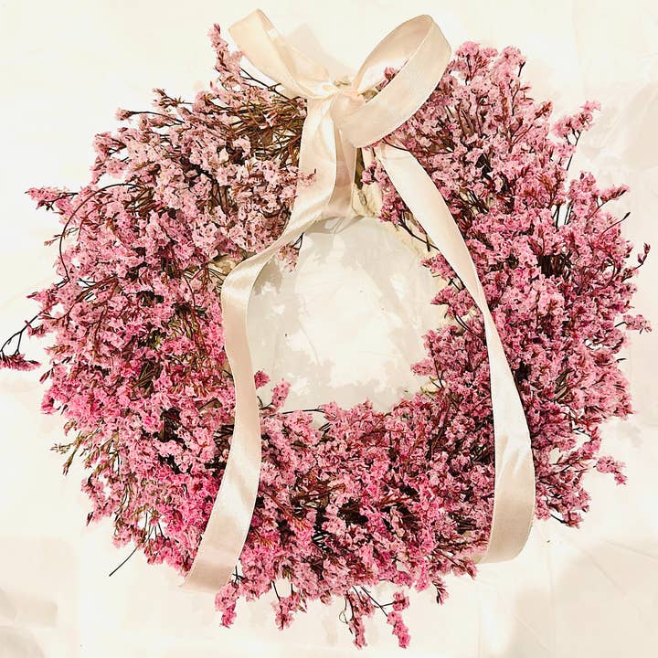 Eeuwigdurende Kersenbloesemkrans - Volledig Geassembleerd voor wholesale door pampas studio uk