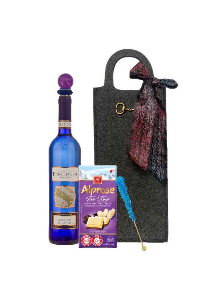 Allison Pearl Wine Themed Mishloach Manot for wholesale by Allison Pearl Design