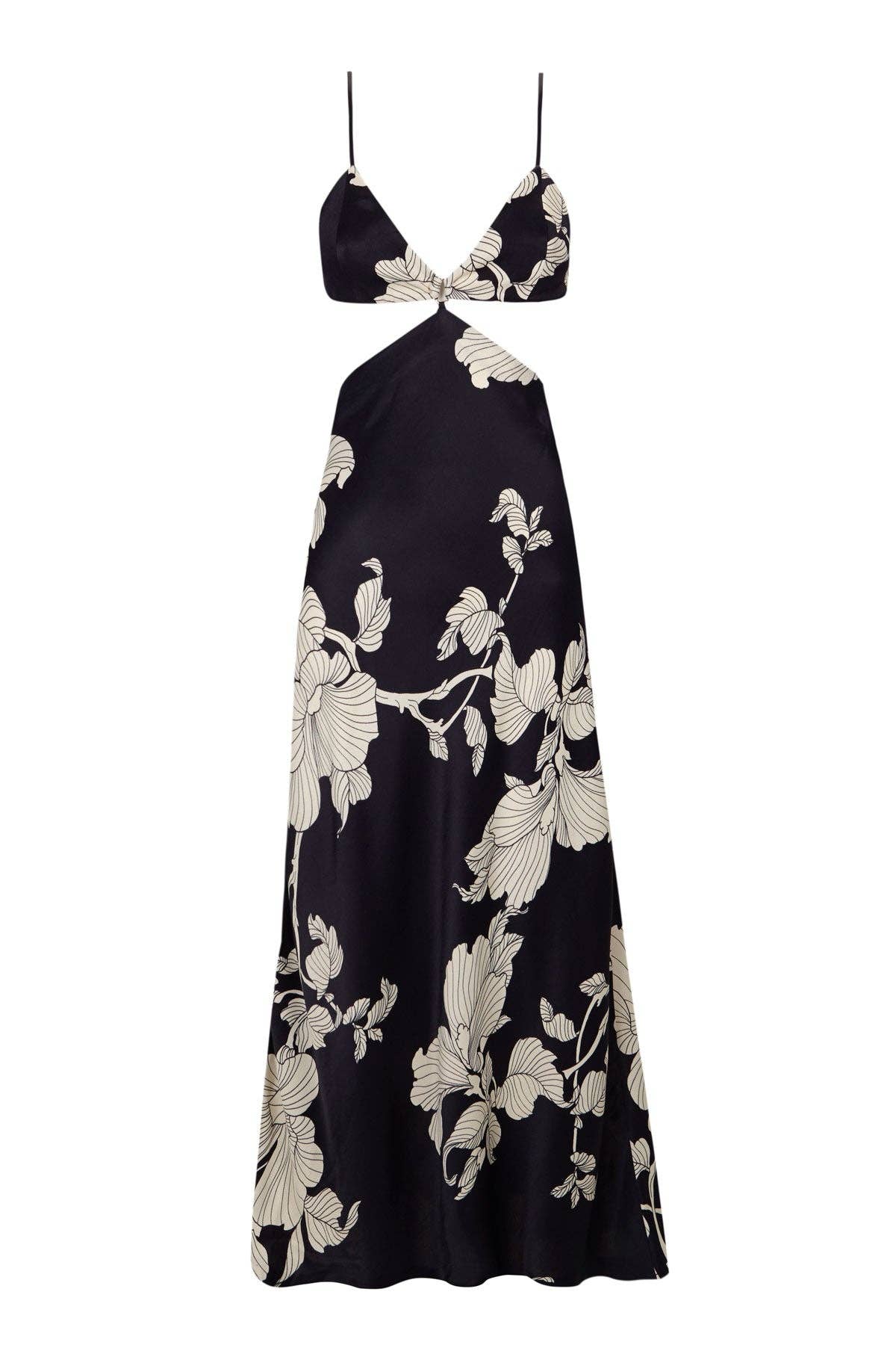 eikō ai – wholesale Dress – Women's – Musk Floral Dress - Black1