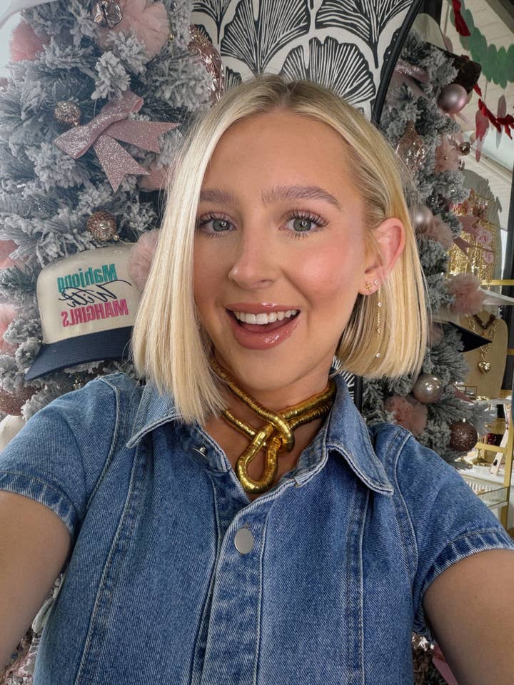 Golden Empress Necklace for wholesale by Fashionably Fitted