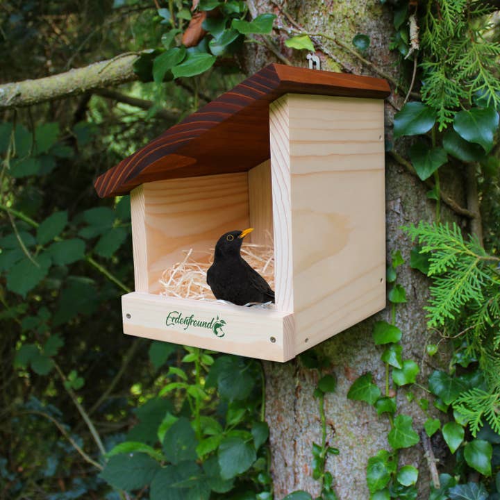 Erdenfreund – wholesale Bird house – ERDENFREUND® Blackbird Nest Box2