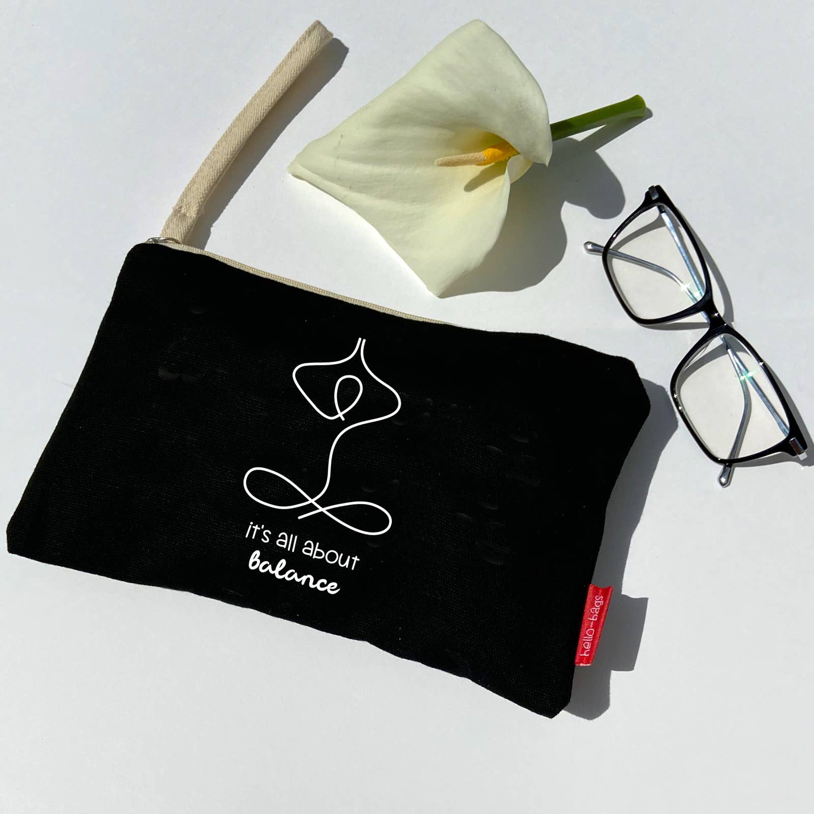 hello-bags - Wholesale Toiletry Bag - Women's - IT'S ALL ABOUT BALANCE CLUTCH BAG5