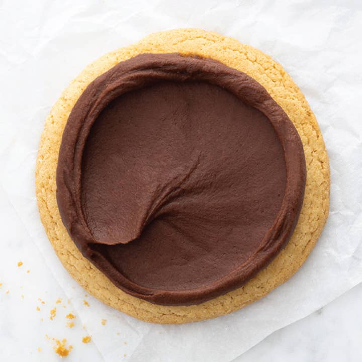 C. Krueger's - Wholesale Cookie - Finest Peanut Butter Cookie with Fudge Icing 2.25oz