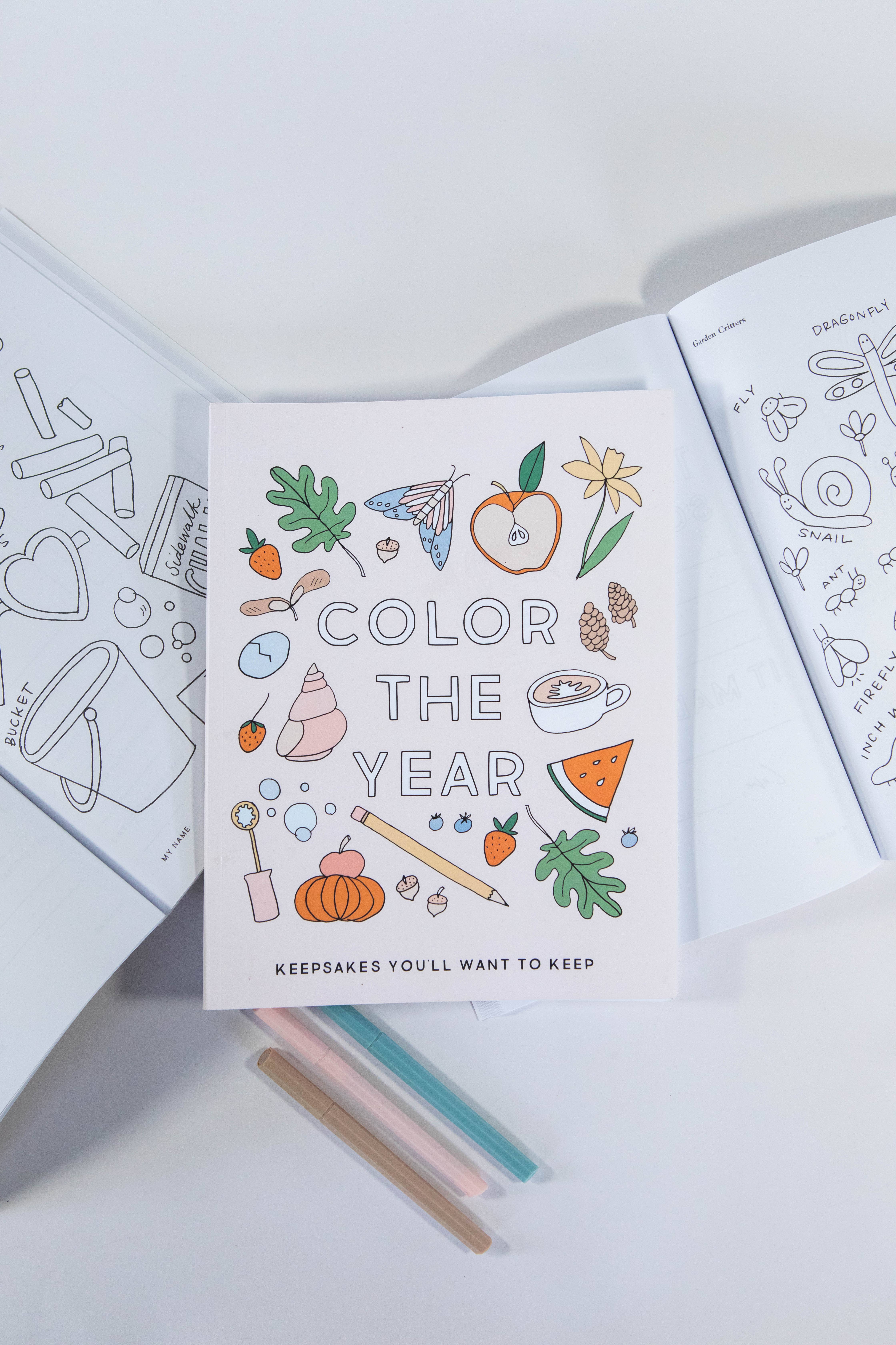 Margot + Co. - Wholesale Coloring & Activity Book - Kids & Baby - Color the Year: Coloring Book8