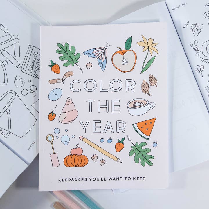 Margot + Co. - Wholesale Coloring & Activity Book - Kids & Baby - Color the Year: Coloring Book8
